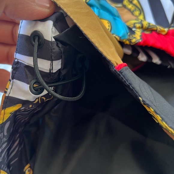 Large Encrypted Legend Hoodie Windbreaker Half Zip Flap Pocket Mens Hooded - Picture 16 of 16